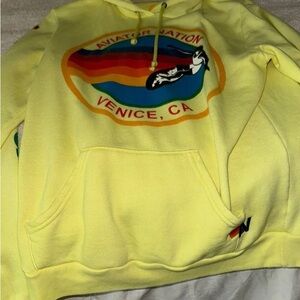 aviator nation yellow hoodie
